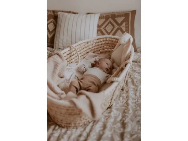 Ahojbaby Mojžišov košík pre bábätko Corn Natural + matrac Basic