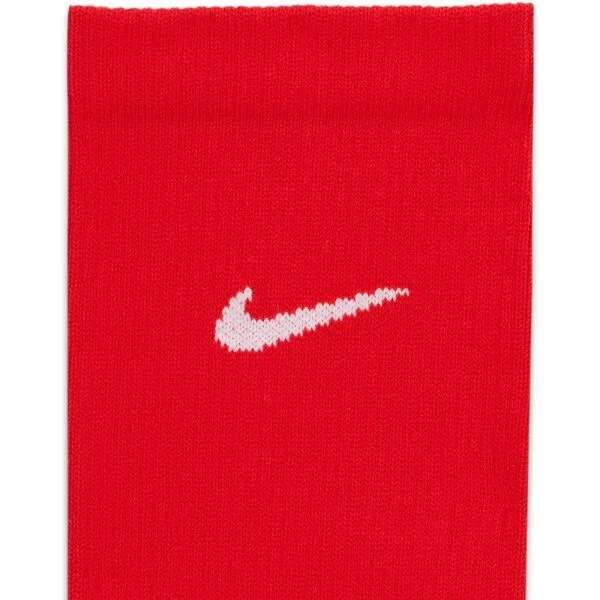 Nike STRIKE Stredne vysoké ponožky, červená, veľkosť