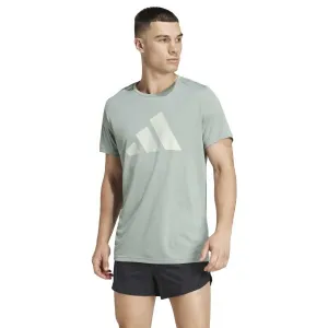 adidas RUN IT TEE Pánske tričko, sivá, veľkosť