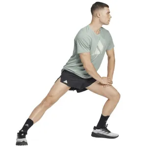 adidas RUN IT TEE Pánske tričko, sivá, veľkosť