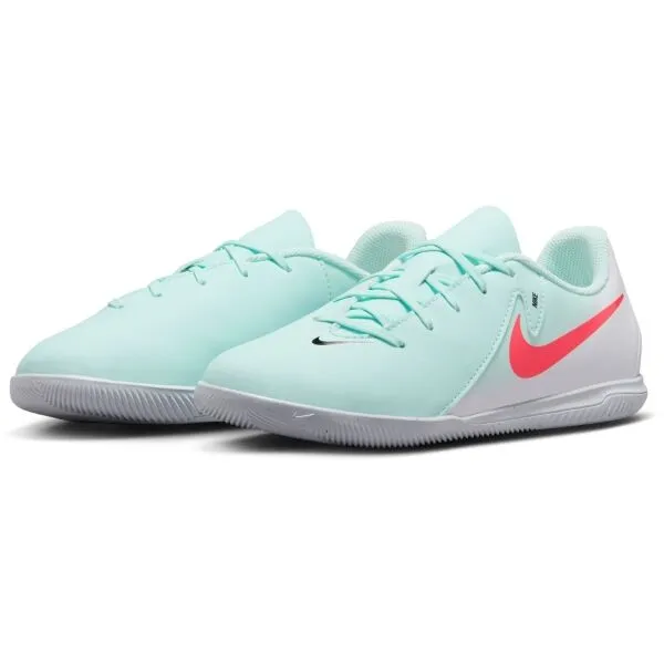 Nike JR PHANTOM GX II CLUB IC Detská halová obuv, tyrkysová, veľkosť 32