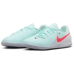 Nike JR PHANTOM GX II CLUB IC Detská halová obuv, tyrkysová, veľkosť 32