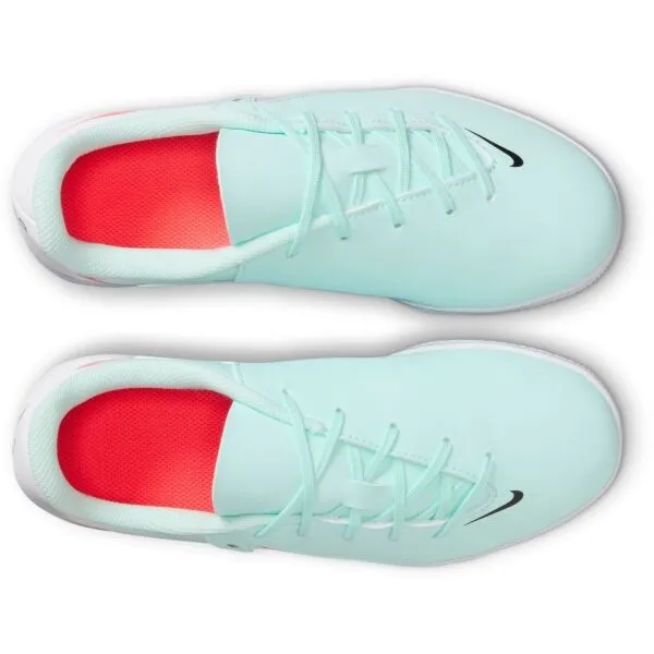 Nike JR PHANTOM GX II CLUB IC Detská halová obuv, tyrkysová, veľkosť 32