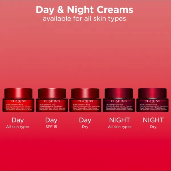 Clarins Super Restorative Night Cream nočný krém pre suchú až veľmi suchú pleť 50 ml
