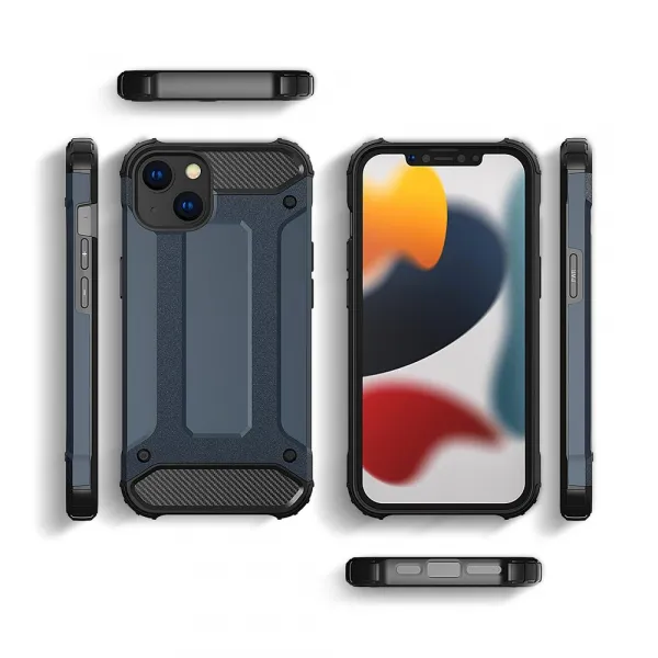 Hybrid Armor iPhone 13 Pro Max, čierne