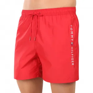Pánske plavky Tommy Hilfiger červené (UM0UM03258 XLD) M