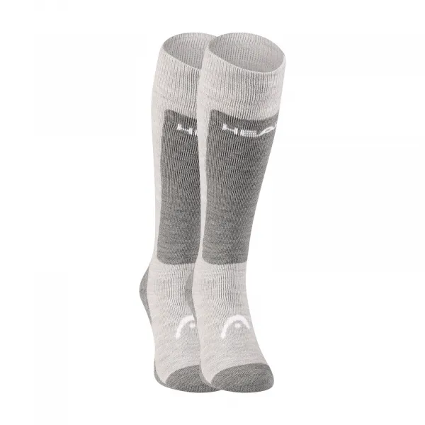 2PACK podkolienky Head sivé (701229014 002) M