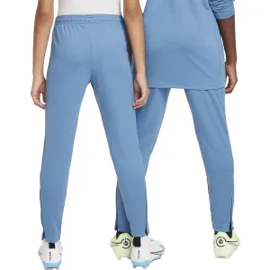Nike DF ACD23 PANT KPZ BR Chlapčenské futbalové nohavice, modrá, veľkosť