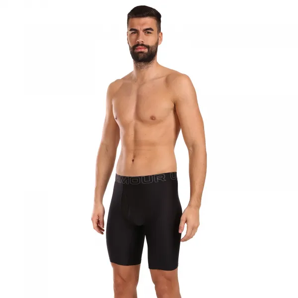 3PACK pánske boxerky Under Armour čierne (1383880 001) S, trenky