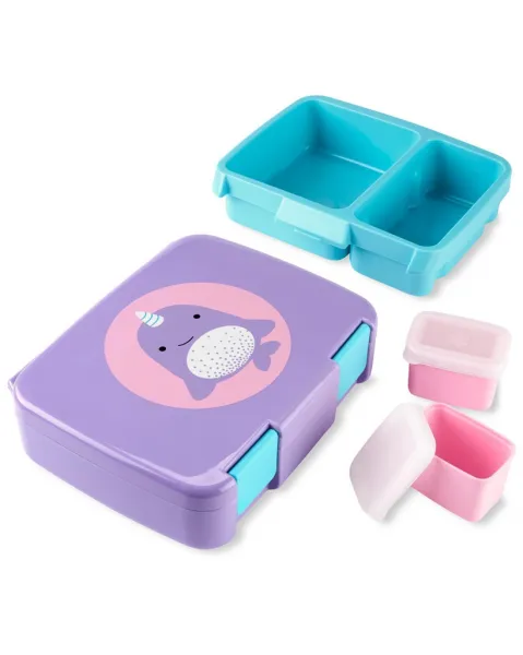 SKIP HOP Zoo krabička na obed Bento Narval 3r+