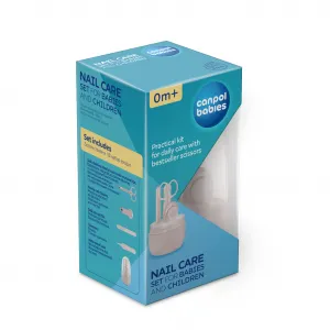 Canpol babies Nail Care Set set na manikúru pre deti Blue