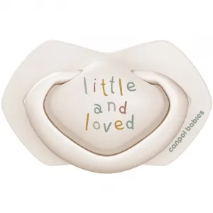 Canpol babies Cumlík silikónový symetrický Light touch Goose 6 - 18 m 2 ks