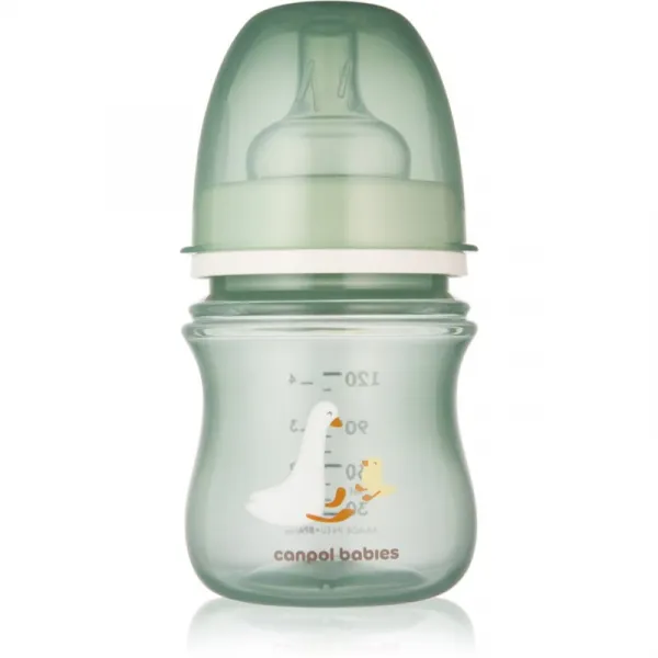 Canpol babies Antikoliková fľaša EasyStart Goose 120 ml