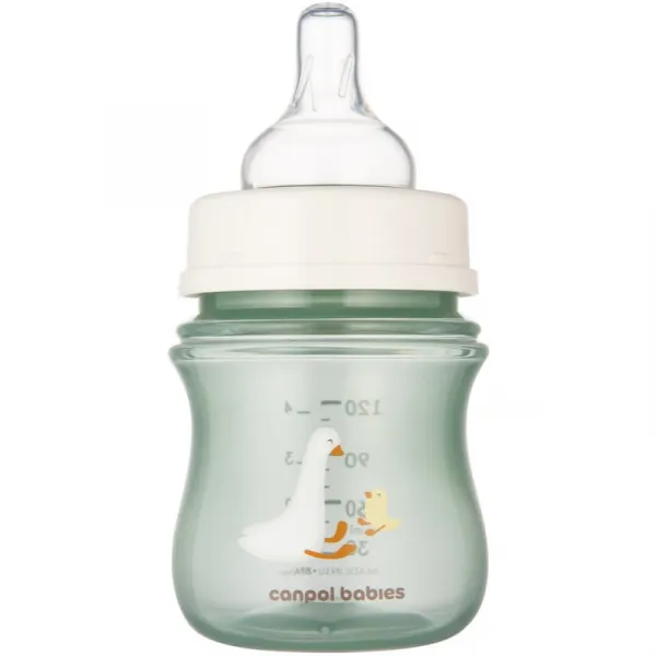 Canpol babies Antikoliková fľaša EasyStart Goose 120 ml
