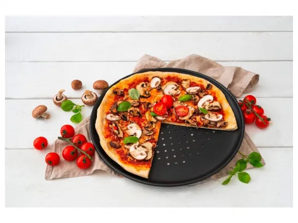 zenker Plech na pizzu (dierovaný plech na pizzu, 32 cm)