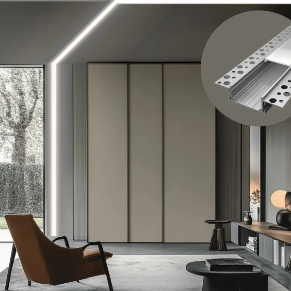 LED lišta SDK 9 Dĺžka: 2m, Typ krytky: Bez krytky