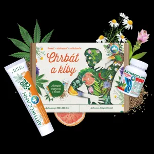 Darčekové balenie CHRBÁT A KĹBY - Annabis