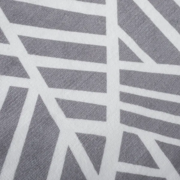 Obojstranná baránková deka, biela/sivá, 150x200, NAKIA