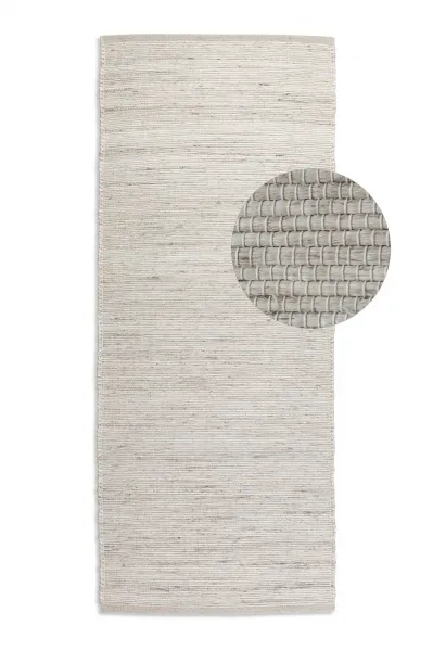 Koberec Handloom 1.0 Dhaka naturálny / biely / ivory