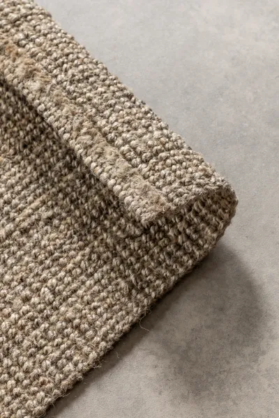 Koberec Bouclé Jaipur sivý / hnedý