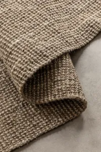 Koberec Bouclé Jaipur sivý / hnedý