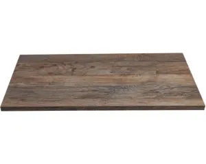 Comad Závesná skrinka Iconic s doskou 60 cm biela/dub santa fe vintage