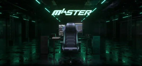 herná stolička DXRacer MASTER čierna