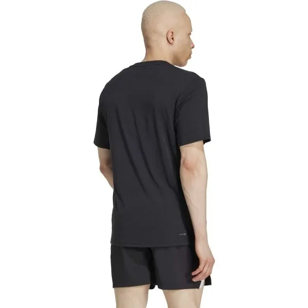adidas CLIMACOOL TRAINING GRAPHIC TEE Pánske tréningové tričko, čierna, veľkosť
