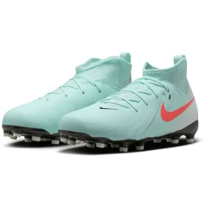 Nike JR PHANTOM LUNA II ACAD FG/MG Detské kopačky, tyrkysová, veľkosť 32