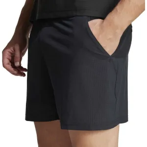 adidas CLUB STRETCH WOVEN SHORT Pánske tenisové  kraťasy, čierna, veľkosť XL 5"