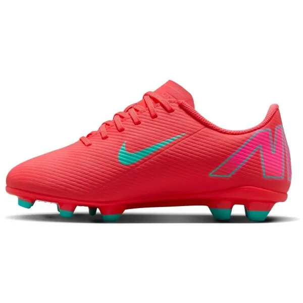 Nike MERCURIAL VAPOR 16 CLUB FG/MG JR Detské kopačky, červená, veľkosť 36