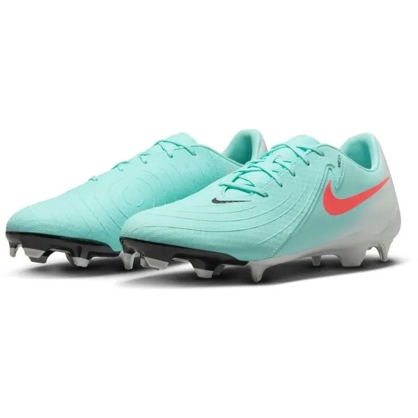 Nike PHANTOM GX II ACADEMY FG/MG Pánske kopačky, tyrkysová, veľkosť 43