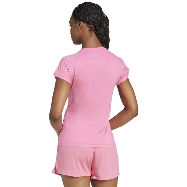 adidas TRAIN ESSENTIALS TEE Dámske športové tričko, ružová, veľkosť