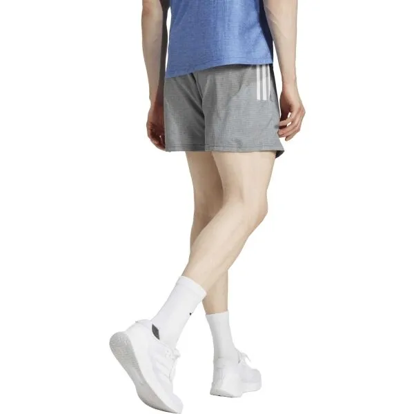 adidas OTR HEATHER SH Pánske bežecké šortky, sivá, veľkosť