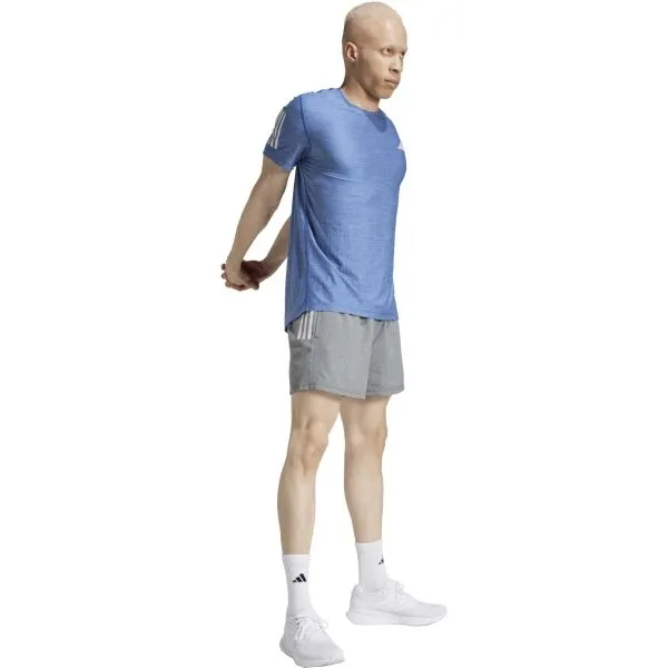 adidas OTR HEATHER SH Pánske bežecké šortky, sivá, veľkosť