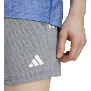 adidas OTR HEATHER SH Pánske bežecké šortky, sivá, veľkosť