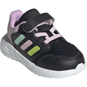 adidas TENSAUR RUN 3.0 EL C Dievčenská športová obuv, čierna, veľkosť
