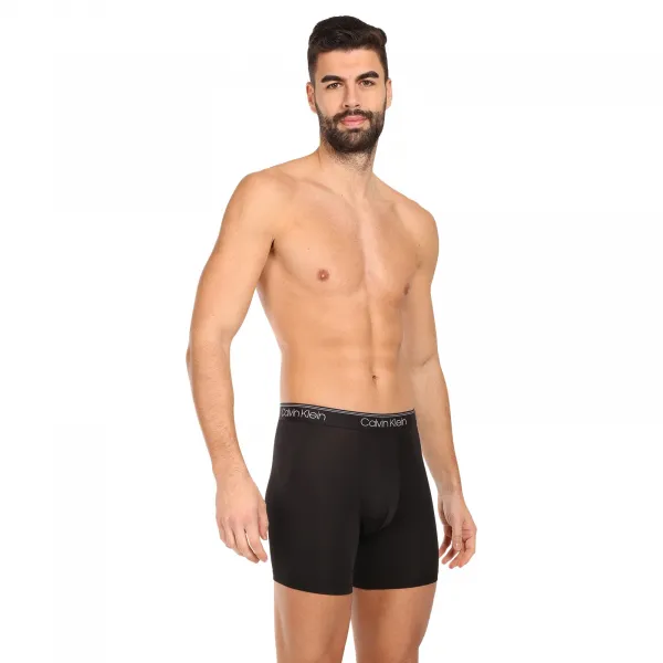 3PACK pánske boxerky Calvin Klein čierné (NB2570A-UB1) S, trenky