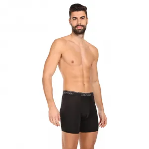 3PACK pánske boxerky Calvin Klein čierné (NB2570A-UB1) S, trenky