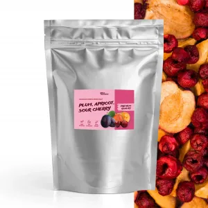 Slivka, marhuľa a višňa (400g) lyofilizované