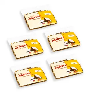 Bezlepková granola - zapečená s kokosovým nektárom (300g)