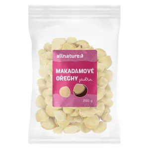 ALLNATURE Makadamové orechy 250 g