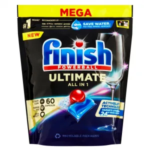 FINISH Ultimate All in 1 Kapsule do umývačky riadu 60 ks