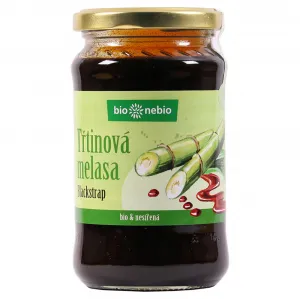 BIO NEBIO Melasa trstinová nesírená BIO 450 g