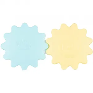 Canpol babies Pastels hrkálka s hryzadielkom darčeková sada 0m+