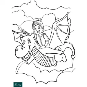 Kneipp Nature Kids farbiaca soľ do kúpeľa pre deti Little Dragon 40 g