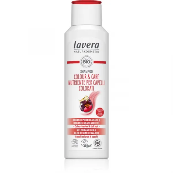 Lavera Colour & Care vyživujúci šampón pre farbené vlasy 200 ml