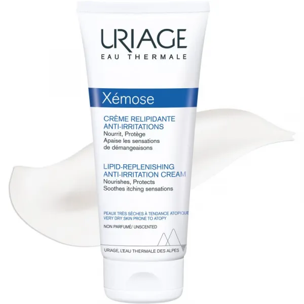 Uriage Xémose Lipid-Replenishing Anti-Irritation Cream relipidačný upokojujúci krém pre veľmi suchú citlivú a atopickú pokožku 200 ml