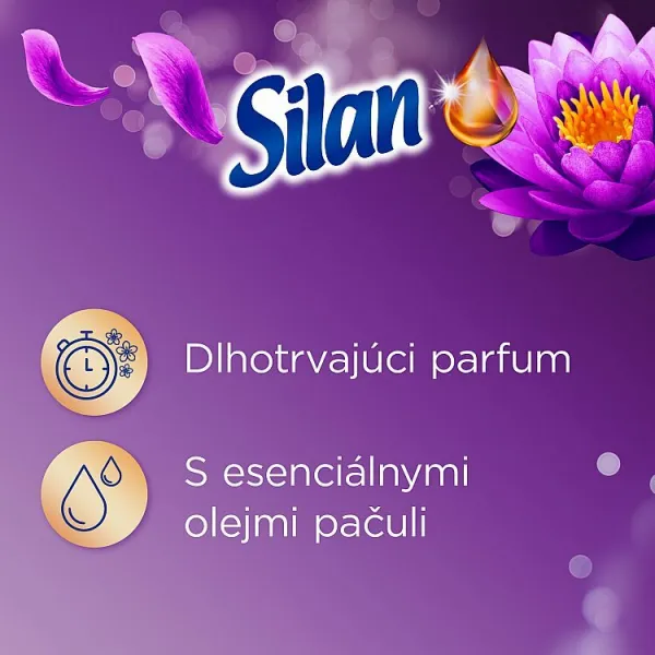 Silan Aromatherapy Dreamy Lotus koncentrovaný avivážny prostriedok na textílie 126 praní 2772 ml