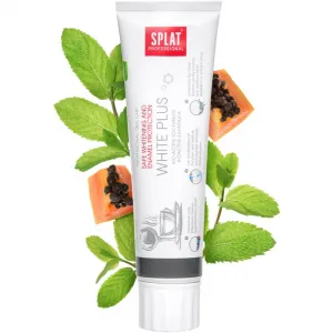 Splat Professional White Plus bioaktívna zubná pasta pre šetrné bielenie a ochranu zubnej skloviny 100 ml